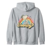 Retro Snoopy Groovy Musica Anni '60 Vintage Festival Dancing Vibes Felpa con Cappuccio