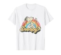 Retro Snoopy Groovy Musica Anni '60 Vintage Festival Dancing Vibes Maglietta