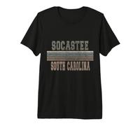Retro Socastee Carolina del Sud Maglietta Premium