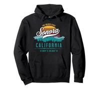 Retro Sonora California Storico Gold Rush Town Souvenir Felpa con Cappuccio