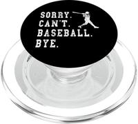 Retro Sorry Can't Baseball Bye Citazione Giocatore Batter Graphic PopSockets PopGrip per MagSafe
