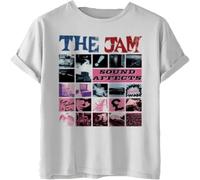 Retro Sound Affects Album by 70s Rock Band The Jam T Shirt That's Entertainment White M