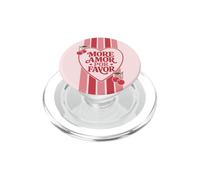Retro Spagnolo Love Quote Cherry Heart Valentine Romance PopSockets PopGrip per MagSafe