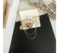 Rétro Spilla Lusso Regalo Per Donna Strass Perla da Bouquet Moda Gioielli