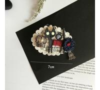 Rétro Spilla Lusso Regalo Per Donna Strass Perla da Bouquet Moda Gioielli