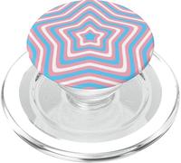 Retro Star Pattern pastello Y2K colorato stile geometrico PopSockets PopGrip per MagSafe