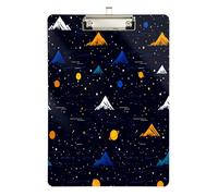 Retro Style Divertente Hill Galaxy Appunti Grande Formato Impermeabile per Calcio Softball Coaching Dimensione 9 x 12.5 Tabla para escribir