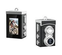Retro Styles Miniatura CCD Fotocamera Digitale 1080P Video e Fotografia con LED Flash Facile da Trasportare Retro CCD Camera