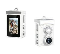Retro Styles Miniatura CCD Fotocamera Digitale 1080P Video e Fotografia con LED Flash Facile da Trasportare Retro CCD Camera