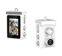 Retro Styles Miniatura CCD Fotocamera Digitale 1080P Video e Fotografia con LED Flash Facile da Trasportare Retro CCD Camera