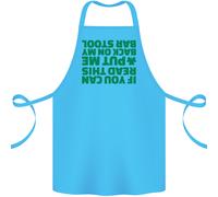 Retro Su My Sgabello Da BAR San Patrizio Giorno Cotone Grembiule 100% Biologico