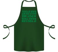 Retro Su My Sgabello Da BAR San Patrizio Giorno Cotone Grembiule 100% Biologico