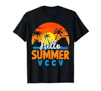 Retro Summer Reading Teacher Vacation Vintage Book Lover Maglietta