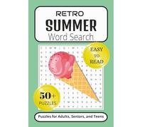 Retro Summer Word Search Puzzle Book: Fun and Challenging Word Search for Retro Lovers | 6x9 inches | For Vacations, Holidays, and Free Time: Find Retro words and solve the brain-teasing puzzles