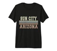 retrò Sun City Arizona Maglietta Premium