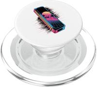 Retro Synthwave Armonica Armonicista PopSockets PopGrip per MagSafe