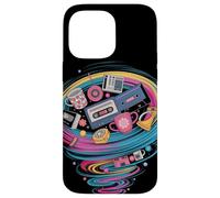 Retro Tape Vortex - Surreal 80s Vaporwave Estetica Custodia per iPhone 14 Pro Max