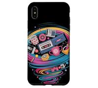 Retro Tape Vortex - Surreal 80s Vaporwave Estetica Custodia per iPhone XS Max