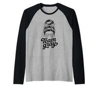 Retro Team Grigio Field Day Run Fun Summer Camp Dream Games Maglia con Maniche Raglan