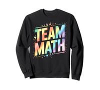 Retro Team Math Fisica Crew Insegnante Io Insegno Geek Tech Lab Felpa