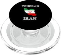Retro Teheran Iran Distressed Iran Bandiera Iran PopSockets PopGrip per MagSafe