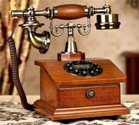 retrò Telefono Fisso Linea Fissa con Filo Stile Europeo