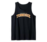 Retro Tennessee TN Orange Vintage Design Classic Tennessee Canotta