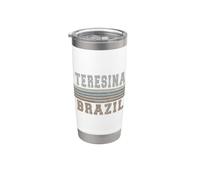 Retro Teresina Brasile Bicchiere termico in acciaio inox doppia parete