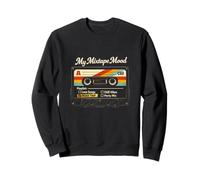 Retro Throwback My Mixtape Mood Road Trip Anni '80 Divertente Classico Felpa
