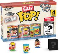 Retro Toys Bitty Pop Vinyl Figuren 4er-Pack Mr. P - Toys
