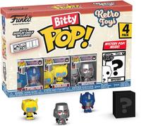 Retro Toys Bitty Pop Vinyl Figuren 4er-Pack Trans - Toys