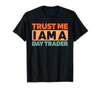 Retro Trading Azioni Stock Options Borsa Vintage Day Trader Maglietta