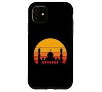 Retro Tramonto Moschea Per Ramadan Eid Al-Adha Eid Al-Fitr Custodia per iPhone 11