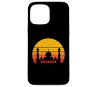 Retro Tramonto Moschea Per Ramadan Eid Al-Adha Eid Al-Fitr Custodia per iPhone 13 Pro Max