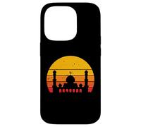 Retro Tramonto Moschea Per Ramadan Eid Al-Adha Eid Al-Fitr Custodia per iPhone 14 Pro
