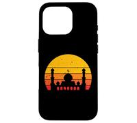Retro Tramonto Moschea Per Ramadan Eid Al-Adha Eid Al-Fitr Custodia per iPhone 16 Pro