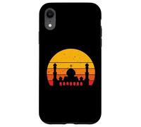 Retro Tramonto Moschea Per Ramadan Eid Al-Adha Eid Al-Fitr Custodia per iPhone XR