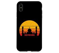 Retro Tramonto Moschea Per Ramadan Eid Al-Adha Eid Al-Fitr Custodia per iPhone XS Max