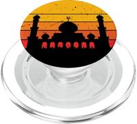 Retro Tramonto Moschea Per Ramadan Eid Al-Adha Eid Al-Fitr PopSockets PopGrip per MagSafe