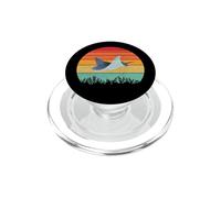 Retrò Tramonto Vintage Acqua Dolce Stingray Pesce Animale Regalo PopSockets PopGrip per MagSafe