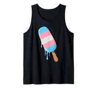 Retro Trans Pride Ice Cream Transgender LGBTQ Estetica Canotta