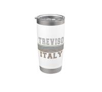 Retro Treviso Italia Bicchiere termico in acciaio inox doppia parete