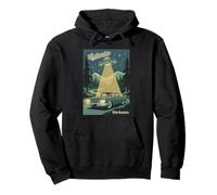 retrò UFO Alieno Rapimento New Hampshire Montagne Bianche UAP Felpa con Cappuccio
