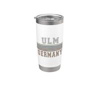 Retro Ulm Germania Bicchiere termico in acciaio inox doppia parete