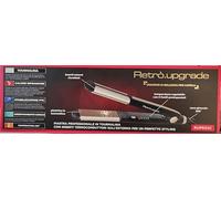 Retrò.upgrade piastra per capelli in tourmalina RUP602C Black