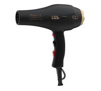 Retro Upgrade RUP-C924 Phon Black Soft Touch 2100 W Anniversary Edition | Asciugacapelli ionico | Colore nero con gomma al tatto - Asciugacapelli professionale ionico | Edizione limitata