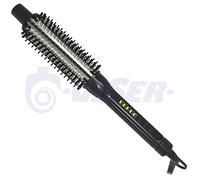 retrò Upgrade Spazzola Termica titanio rup2014tit professionale titanio infrarossi - Riscaldatore Mch Stabilizzatore tensione, temperatura costante - Punta Anti quemadura - Riscaldamento rapido Micro Chip, temperatura regolabile 4 livelli 230 °C max