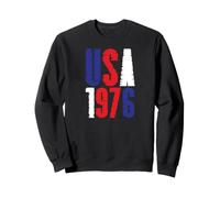 Retro USA 1976 Bicentenario Patriottico Vintage Felpa