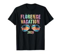 Retro Vacanza Firenze 2026 Vacay Beaching Travel Matching Maglietta