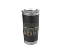 Retro Valle Hermoso Messico Bicchiere termico in acciaio inox doppia parete